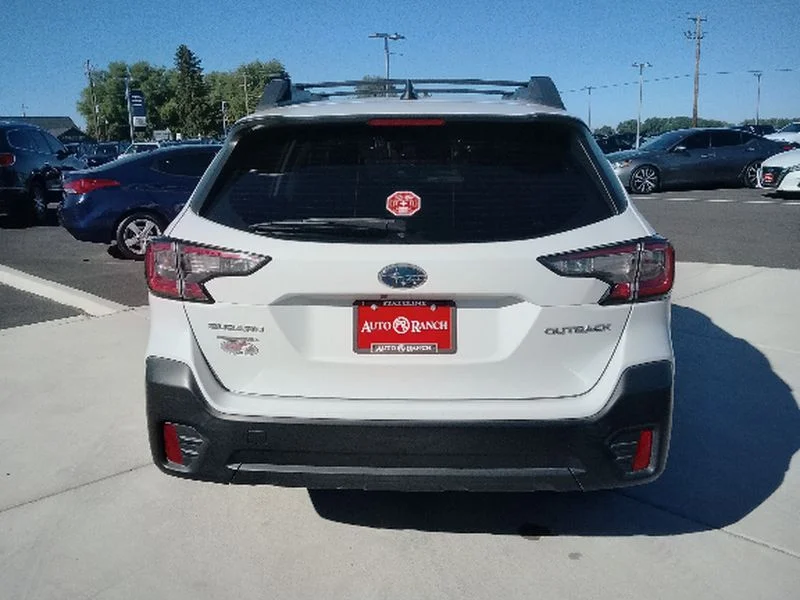 Used 2020 Crystal White Pearl Subaru Base image 5