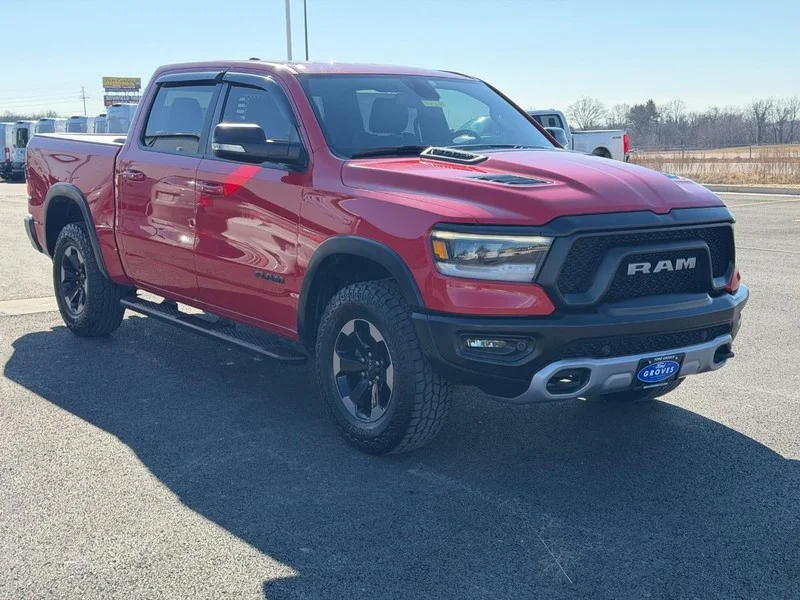 Certified Used 2019 Flame Red Clearcoat Ram Rebel image 3