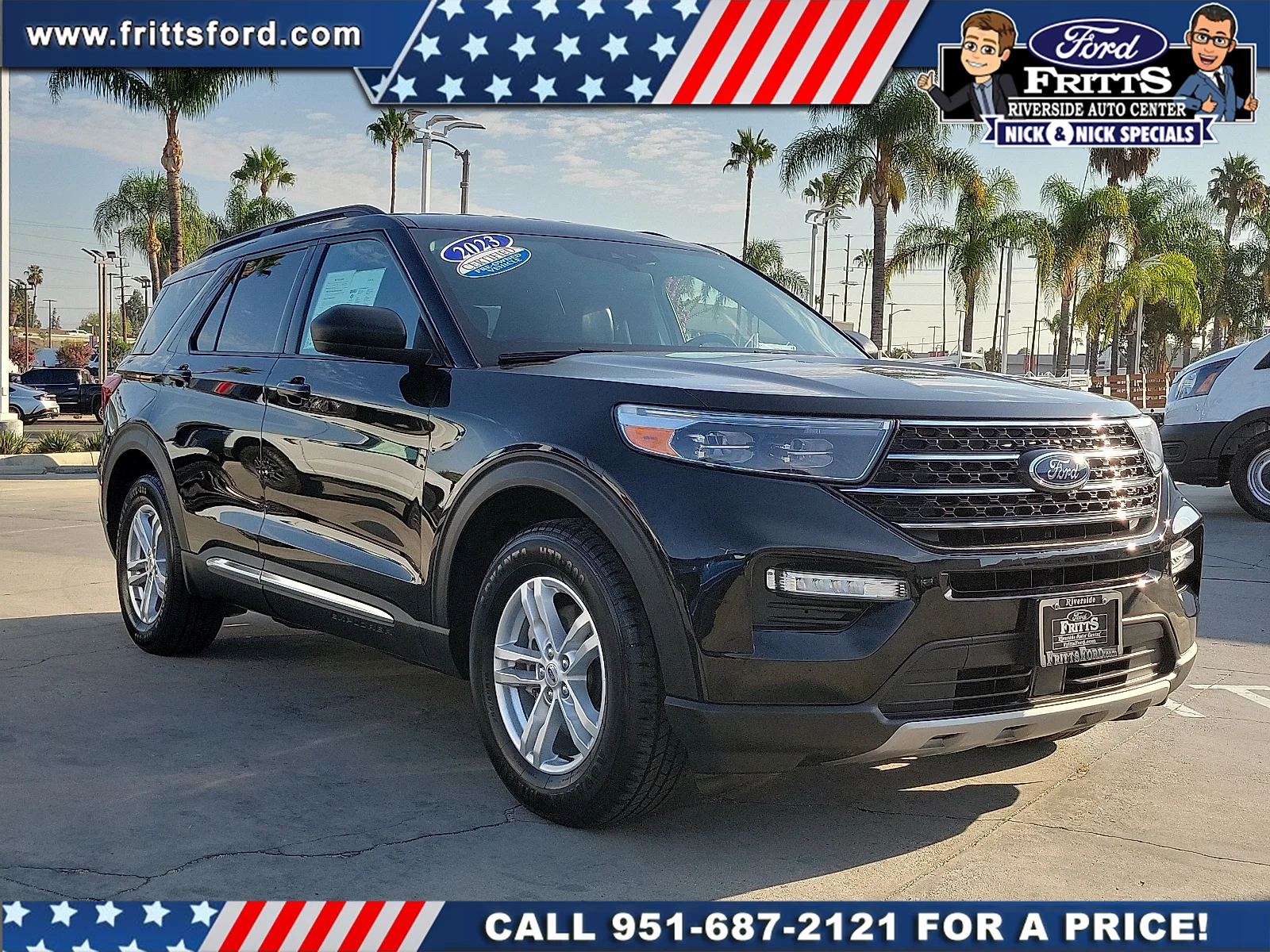 Certified Used 2023 Black Metallic Ford XLT image 20