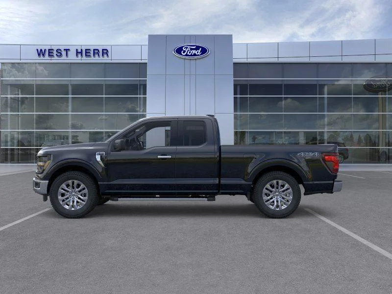 New 2026 Agate Black Metallic Ford XLT image 4