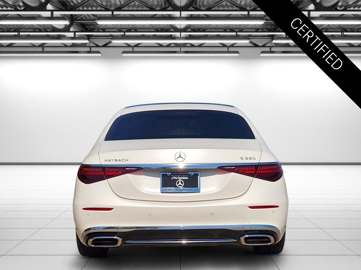Certified Used 2023 MANUFAKTUR Cashmere White Magno Mercedes-Benz Maybach S 680 image 8