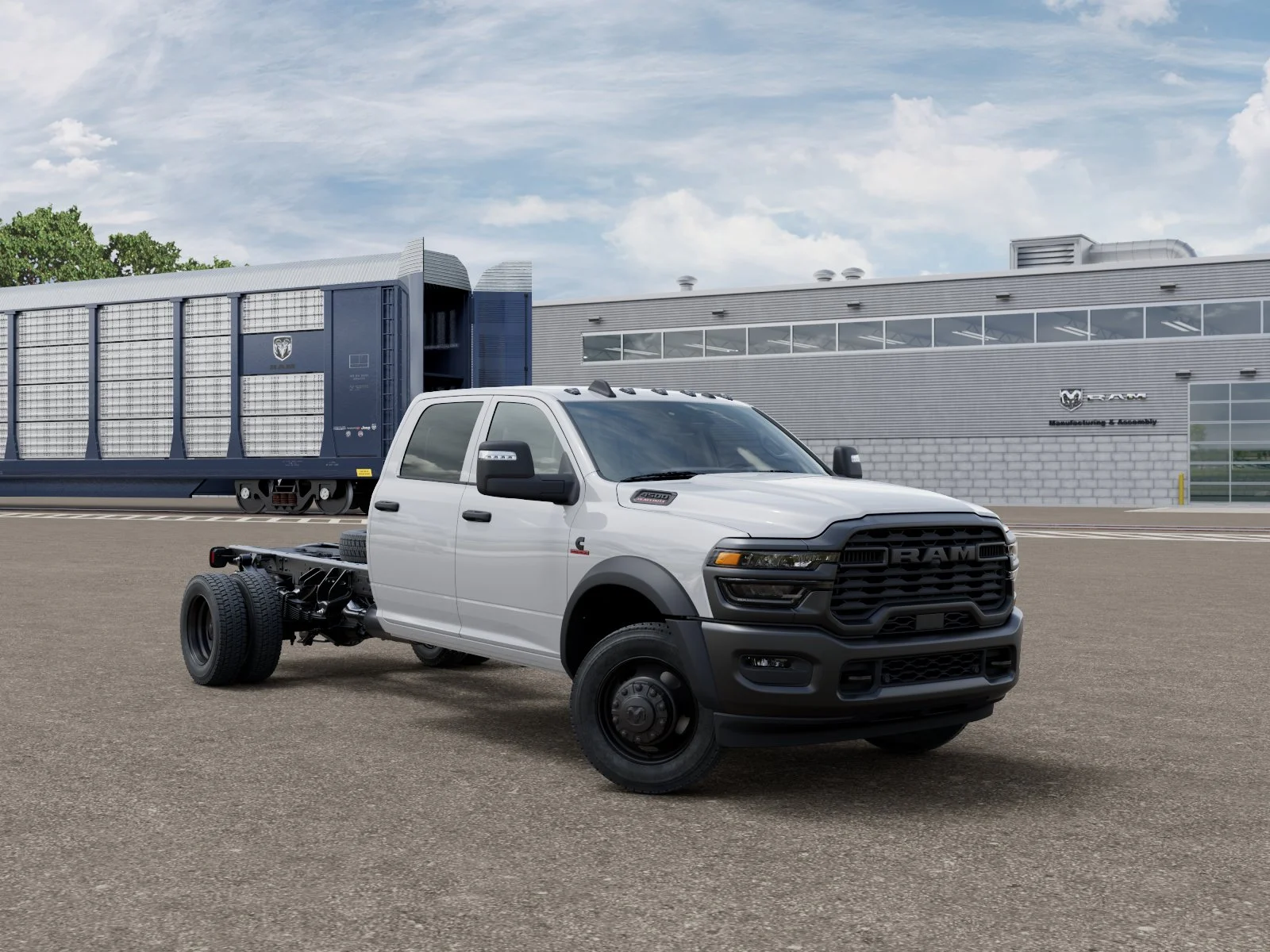 New 2026 Bright White Clearcoat RAM TRADESMAN image 3
