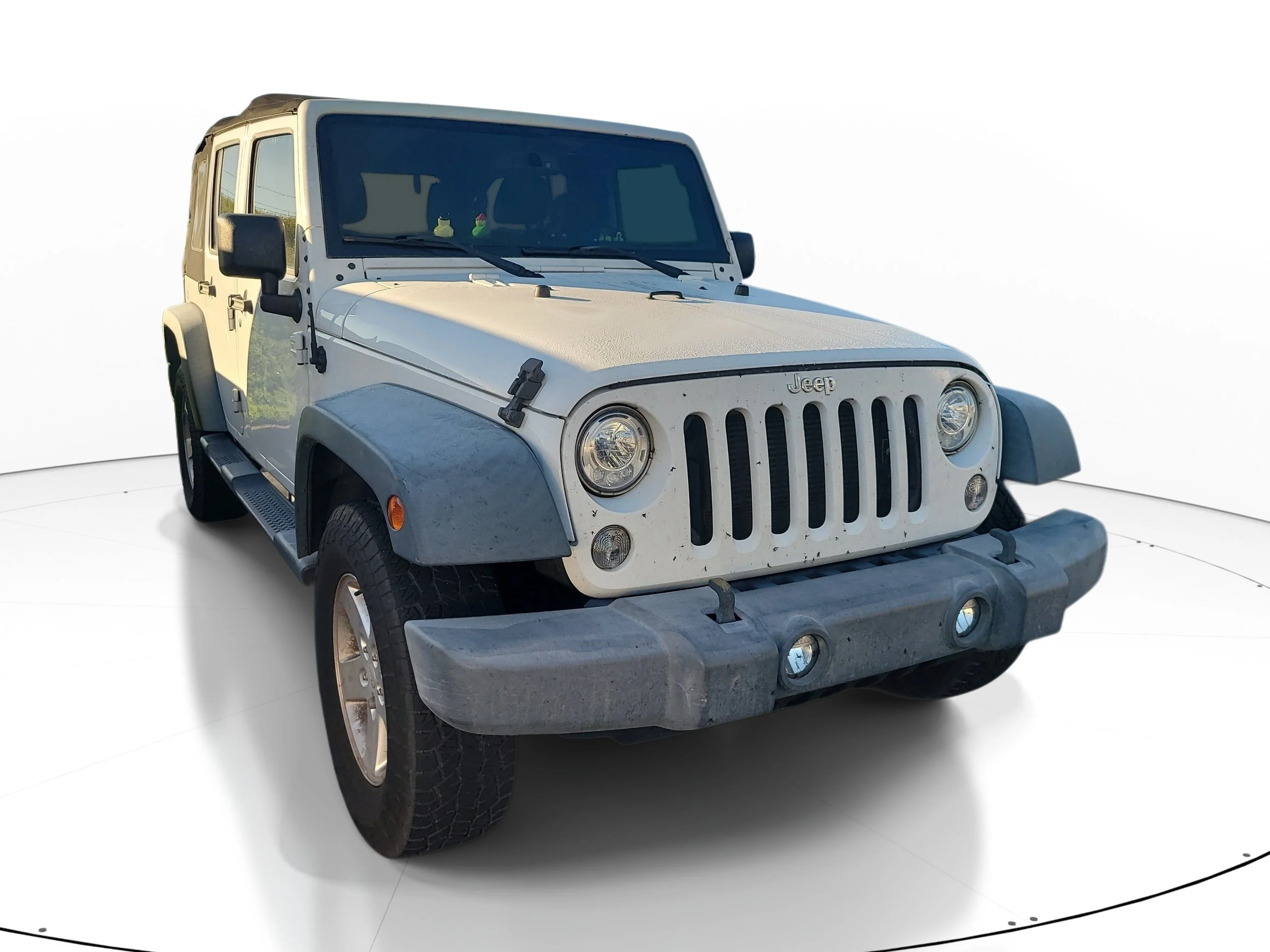 Used 2018 Bright White Clearcoat Jeep Sport S image 1