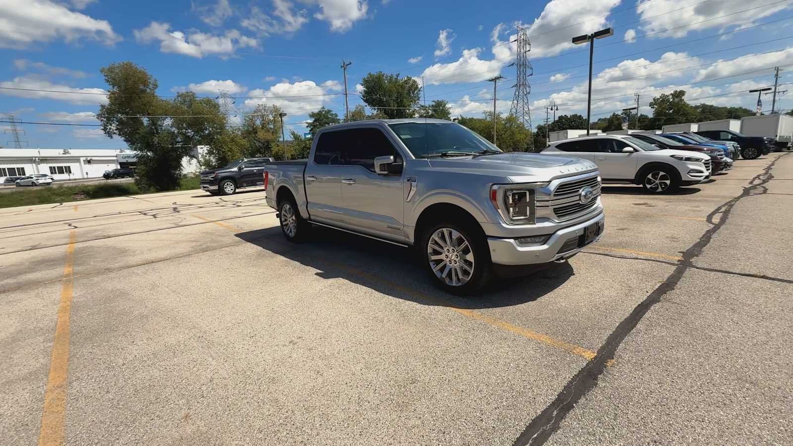 Used 2021 Silver Ford Limited image 2