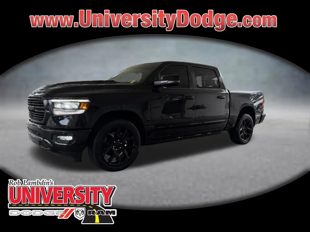 Used 2023 Black RAM Laramie image 1