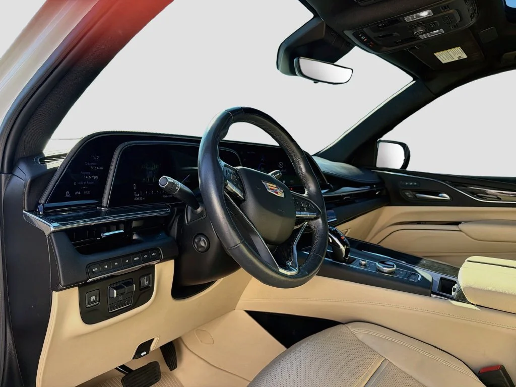 Used 2024 Crystal White Cadillac Premium image 9