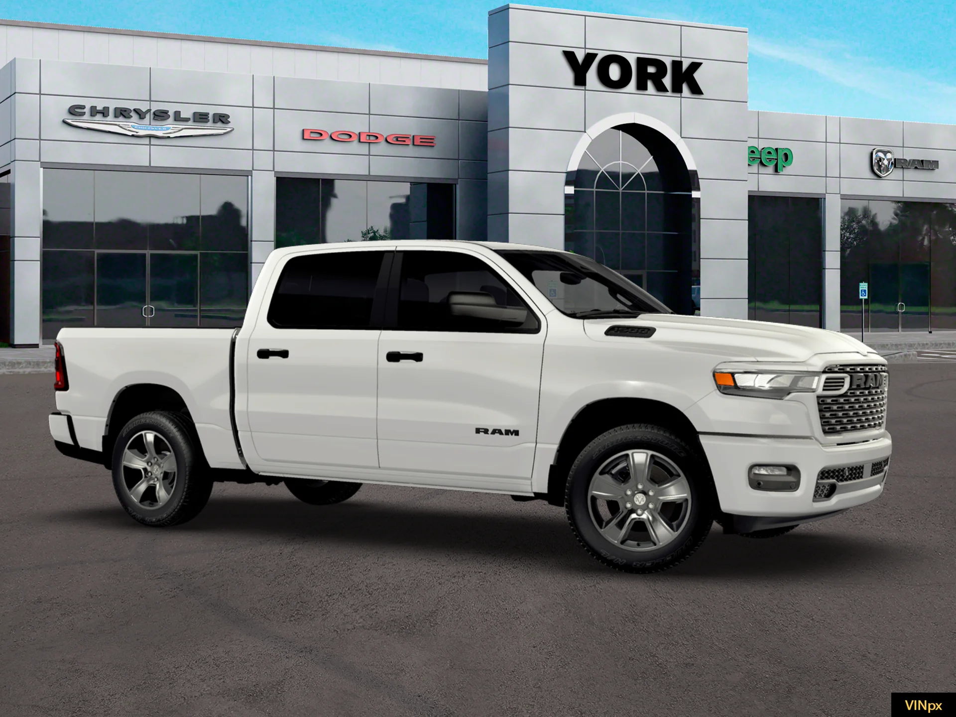 New 2026 Bright White Clear-Coat Exterior Paint RAM Express image 22