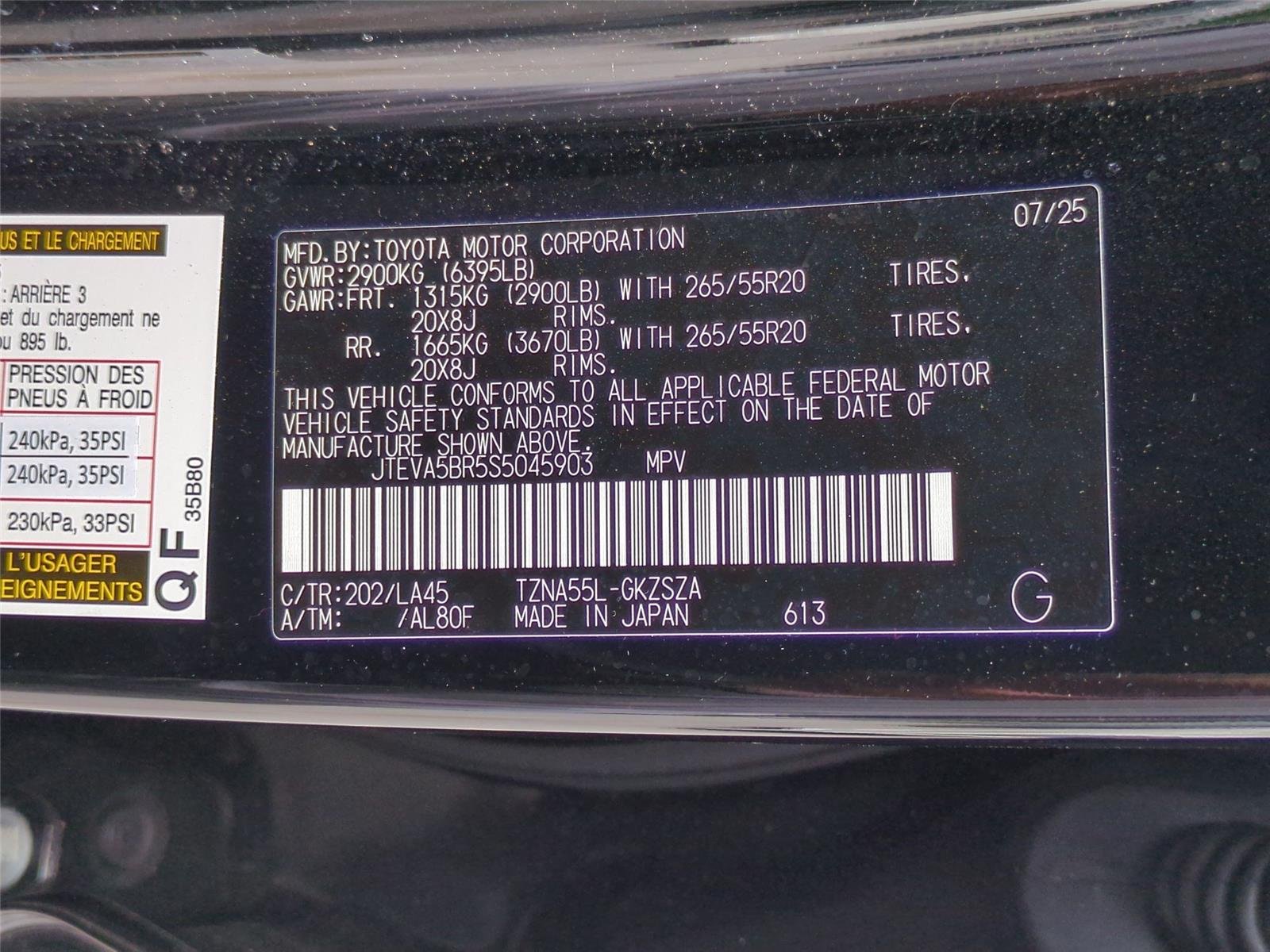 Used 2025 Black Toyota Limited image 42
