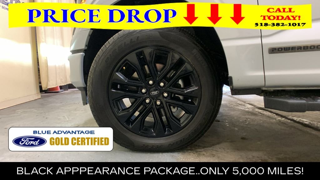Certified Used 2025 White Metallic Ford XLT image 45