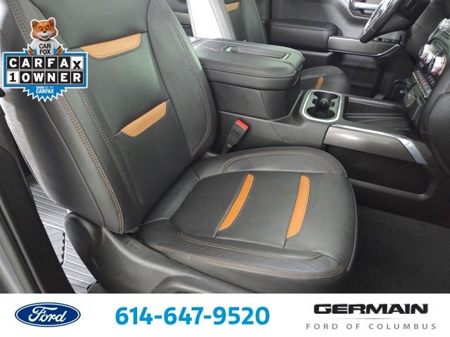 Used 2021 Satin Steel Metallic GMC AT4 image 28