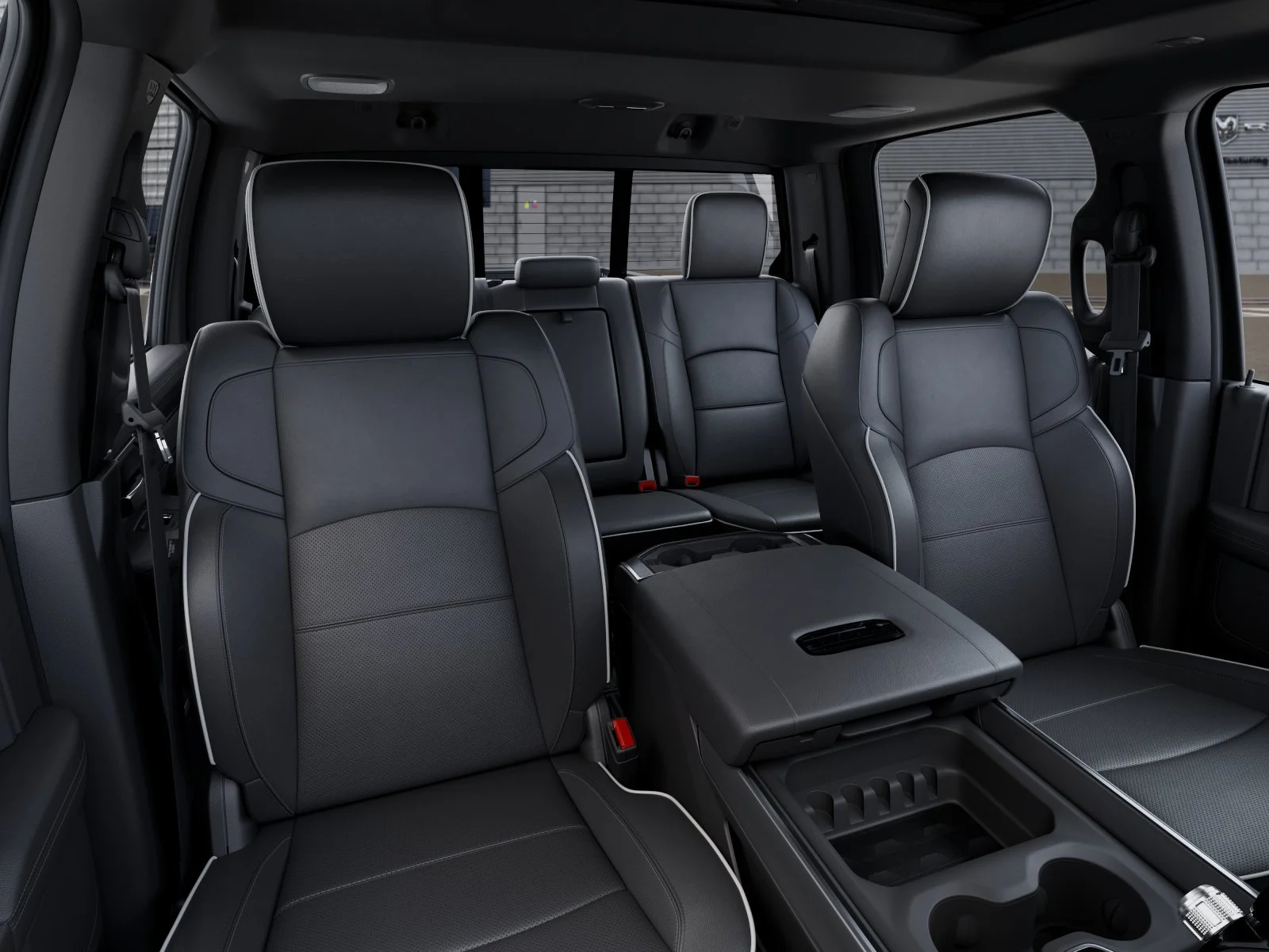 New 2026 Ceramic Gray Clear-Coat Exterior Paint RAM Rebel image 9