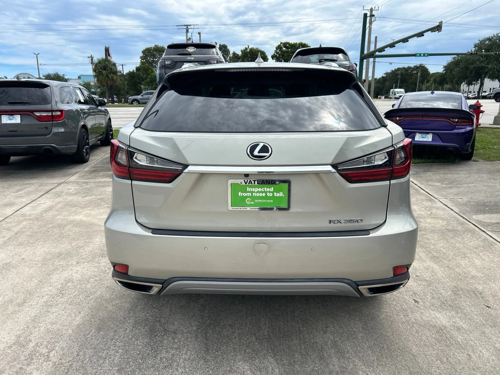 Used 2021 Beige Metallic Lexus 350 image 4