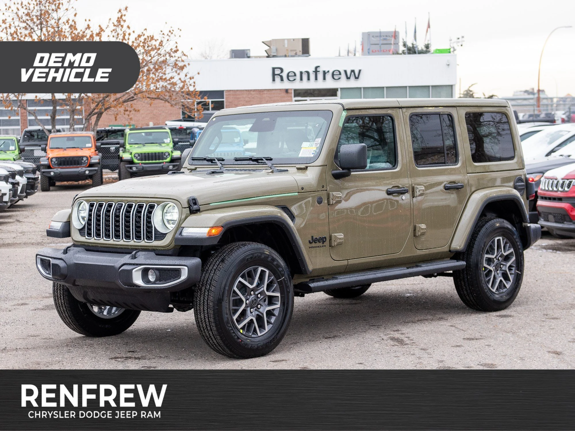 Used 2026 41 Jeep Sahara* 4 Door 4x4, McKinley Leather, Alpine Audio, Heated Seats image 1