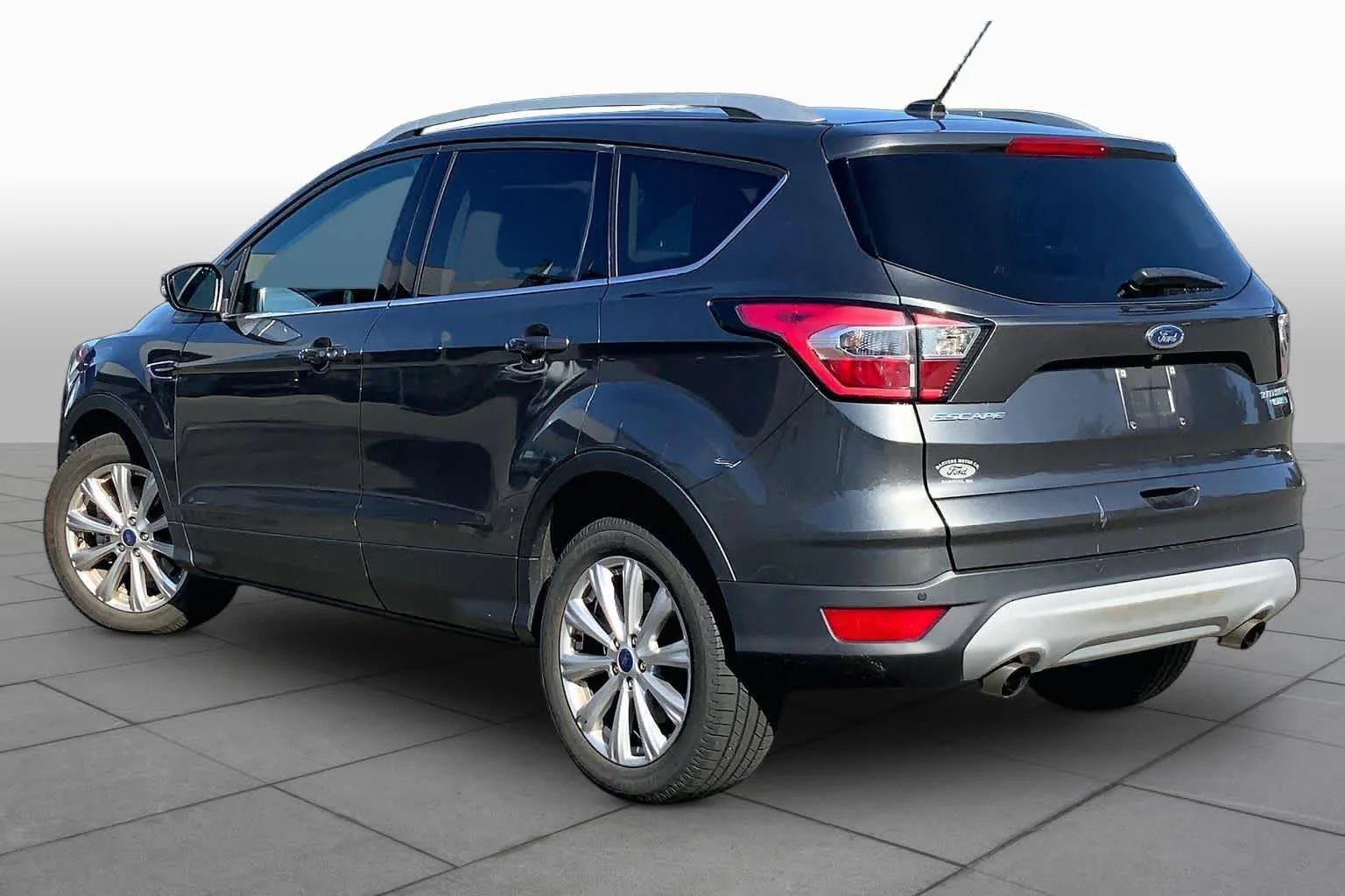 Used 2017 Magnetic Metallic Ford Titanium image 12