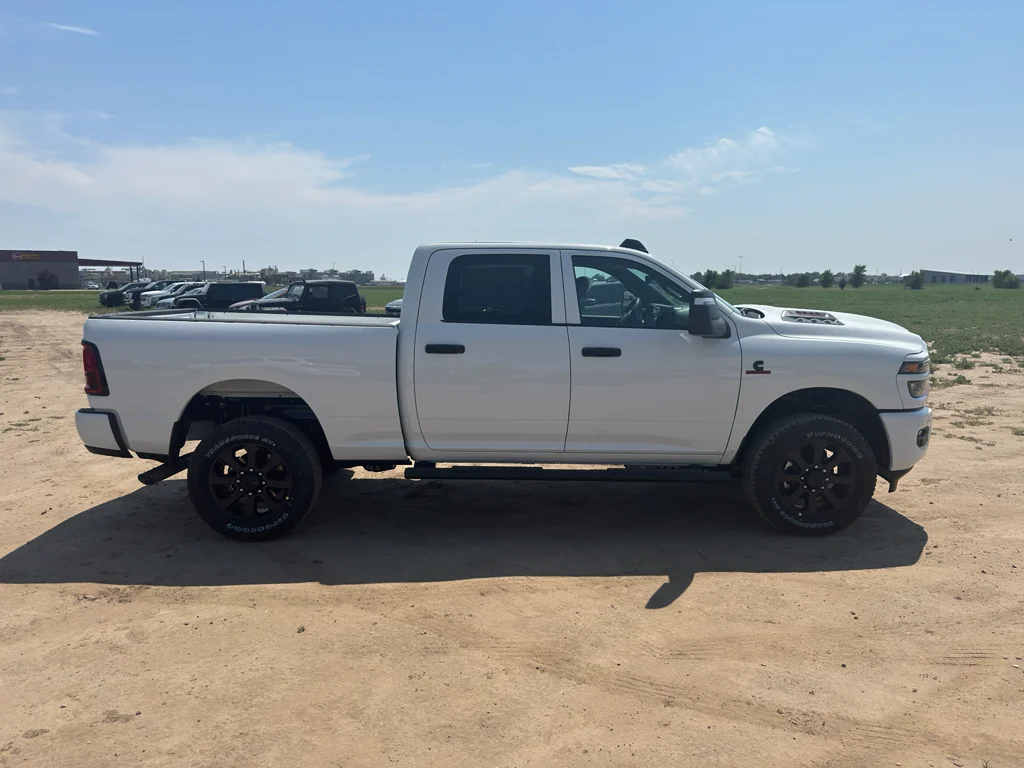 New 2026 Bright White Clear-Coat Exterior Paint RAM Black Express image 4