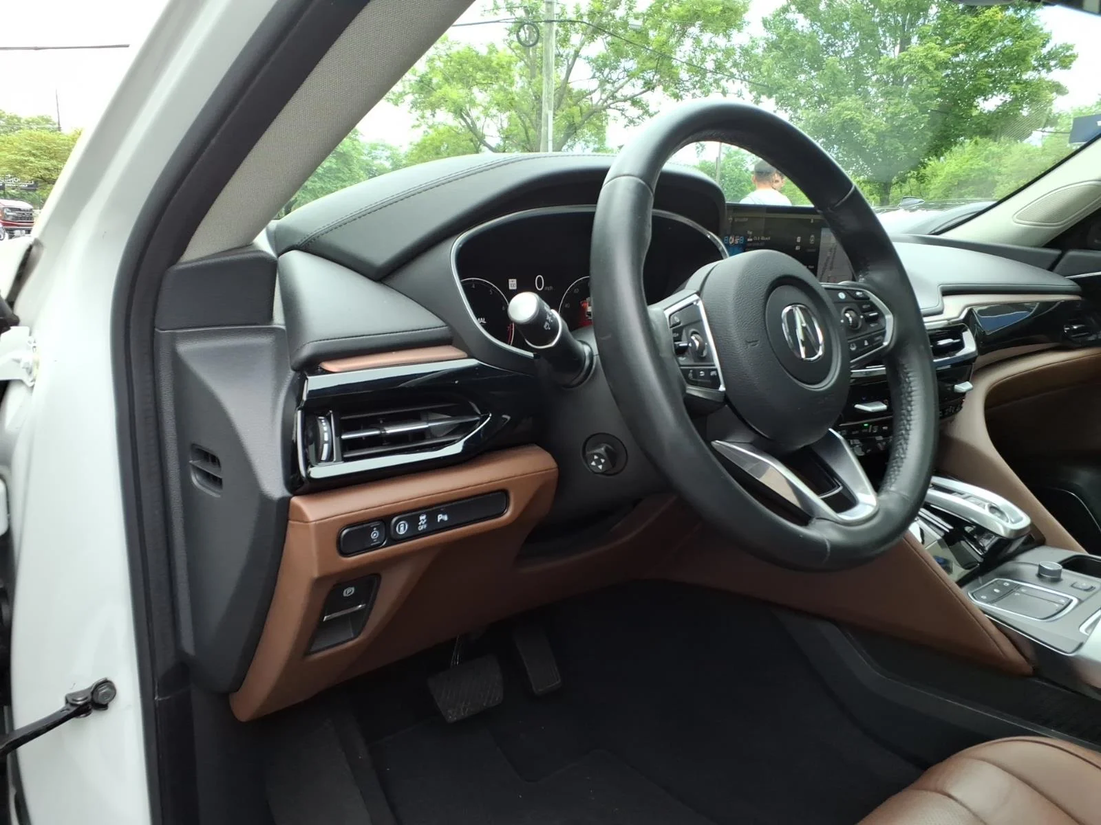 Used 2023 Platinum White Pearl Acura SH-AWD TECH image 19