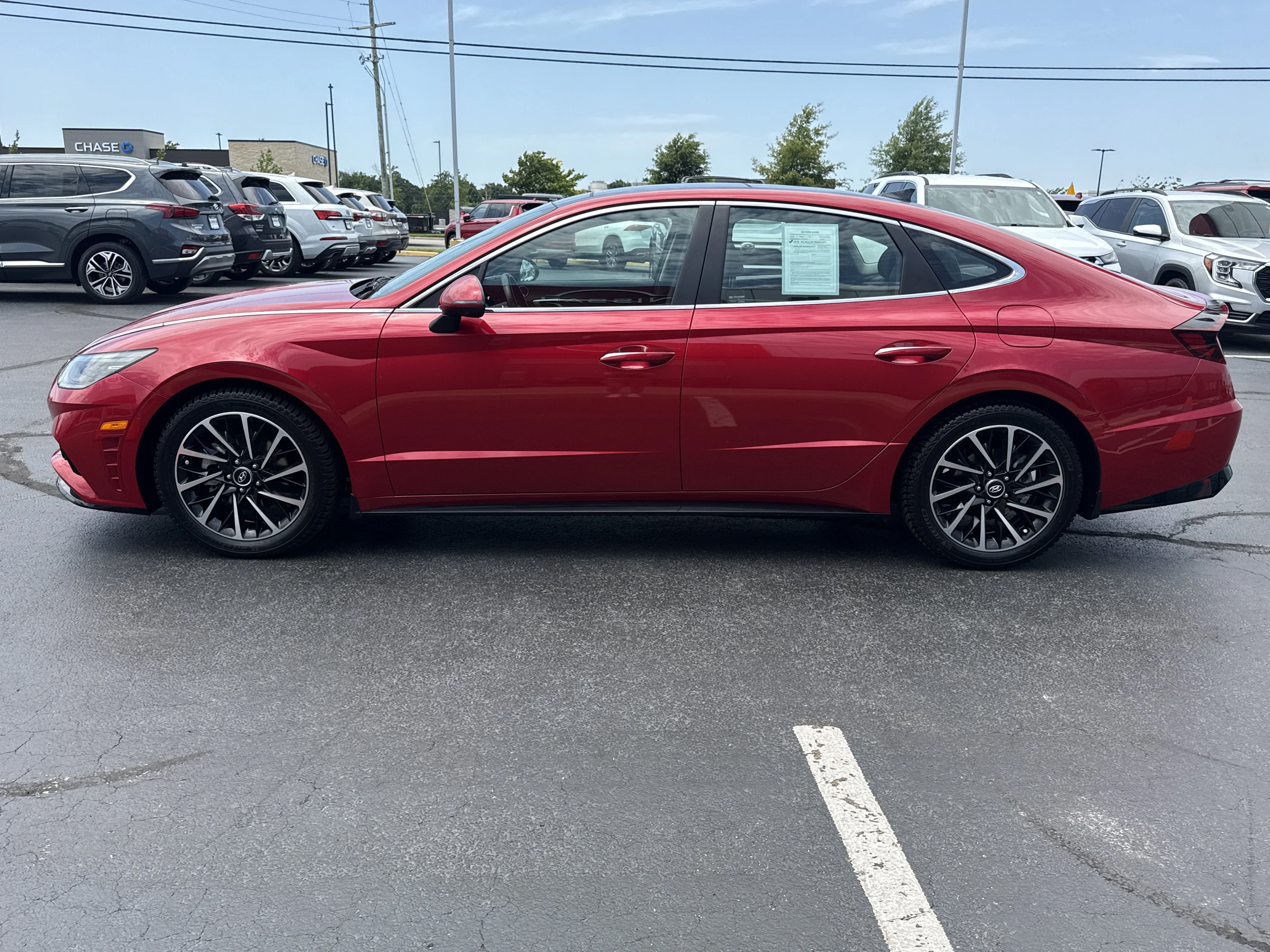 Used 2021 Calypso Red Hyundai Limited image 11