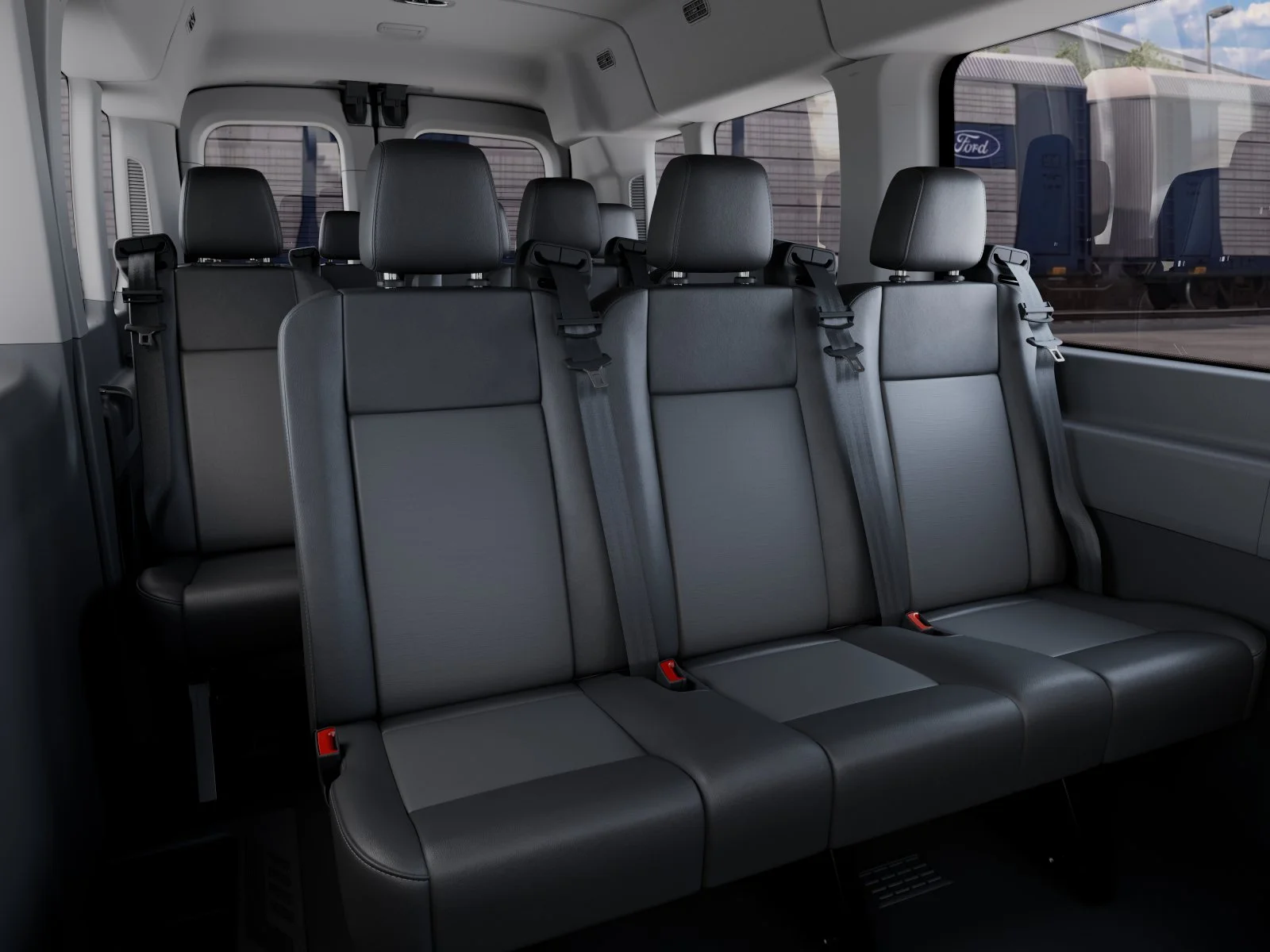 New 2027 Oxford White Ford Passenger Van XL image 11