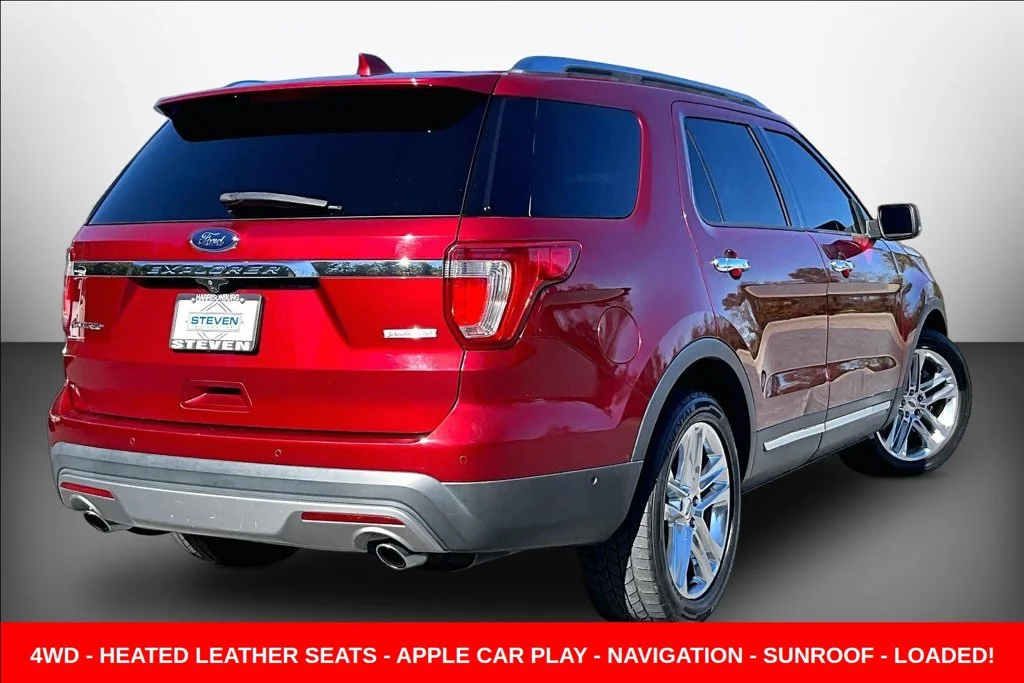 Used 2017 Red Ford Limited image 6