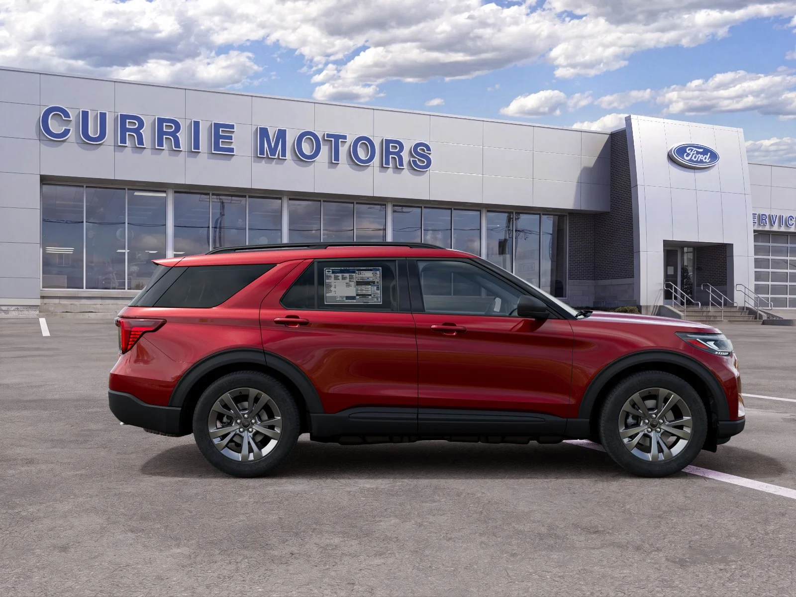 New 2027 Ruby Red Metallic Tinted Clearcoat Ford Active image 28