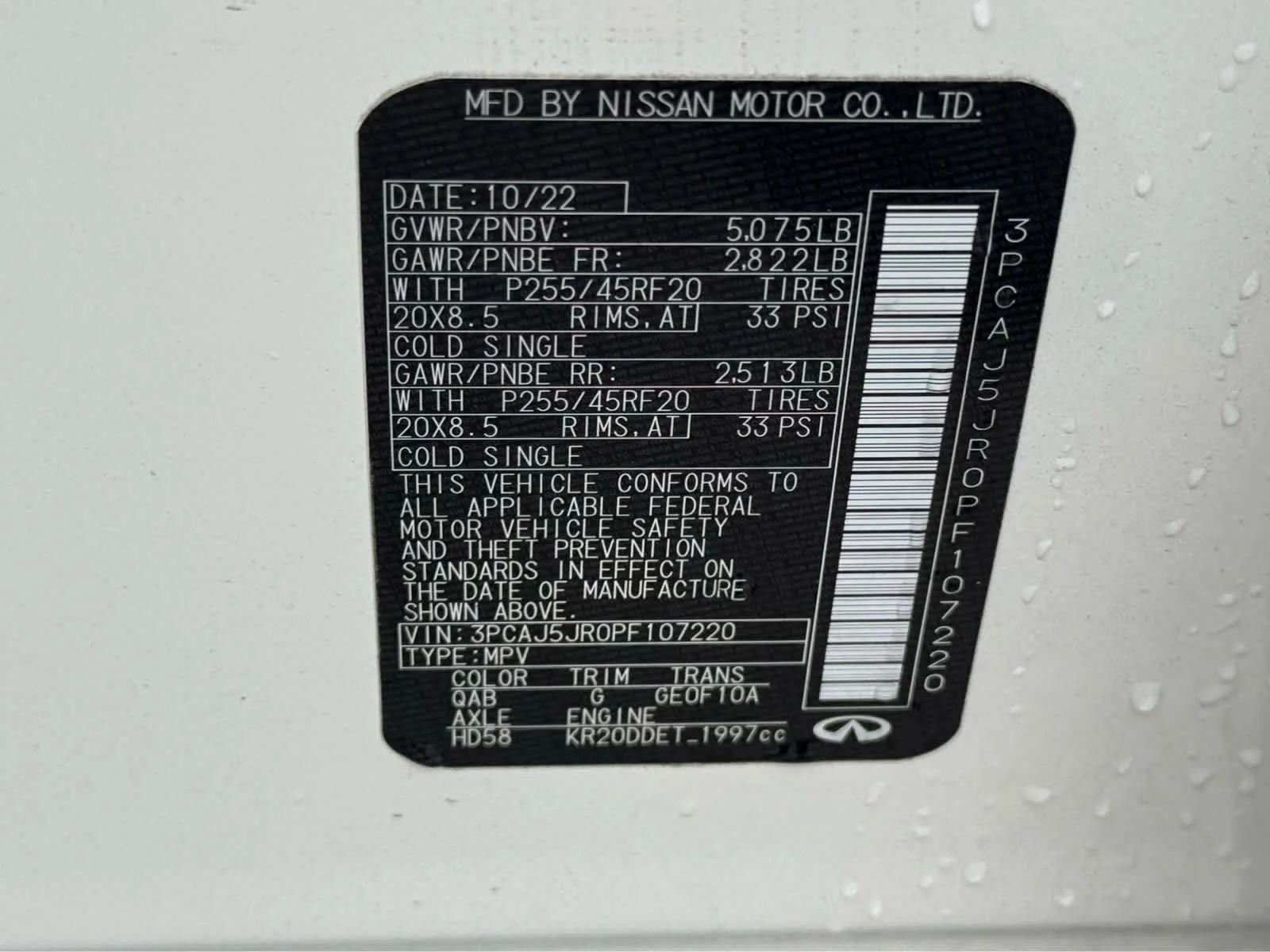 Certified Used 2023 Majestic White INFINITI LUXE image 27