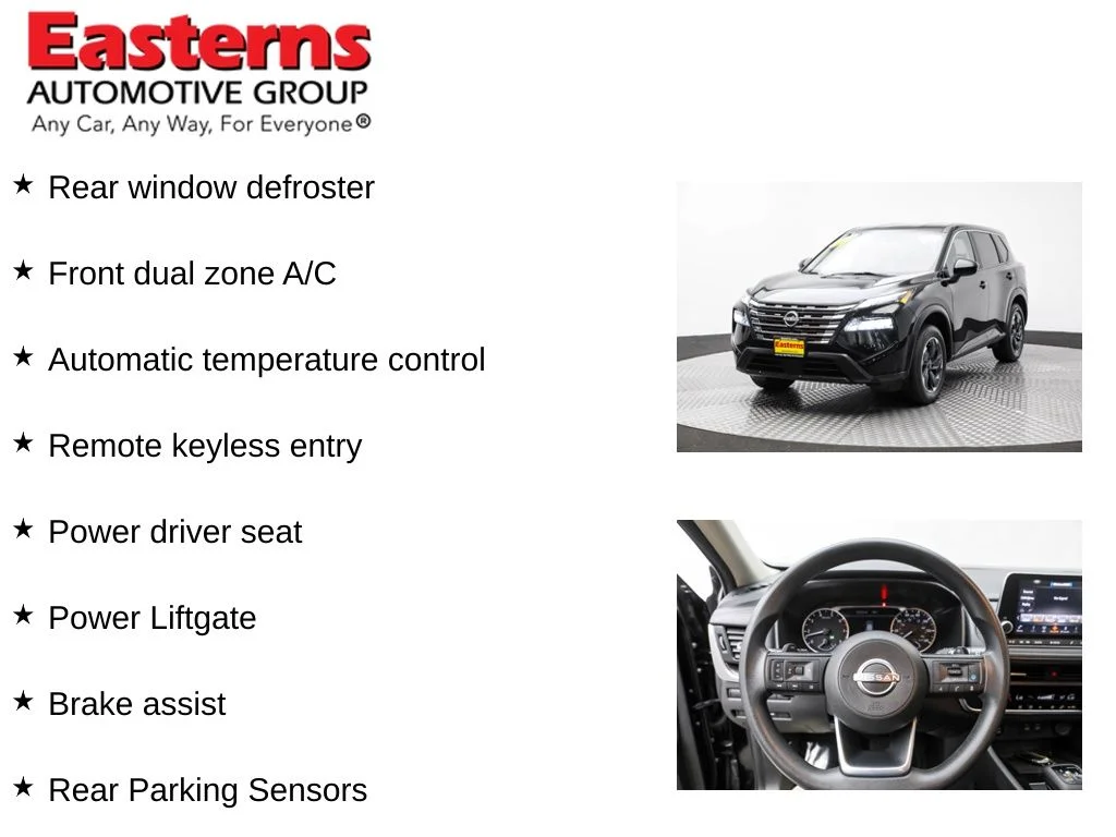 Used 2024 Black Nissan SV image 11