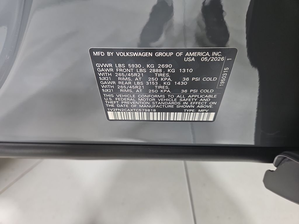 New 2026 Gray Volkswagen 2.0T SEL Premium R-Line image 30