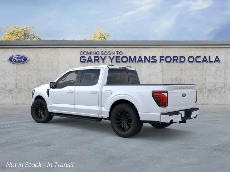 New 2026 Star White Metallic Tri-Coat Ford Lariat® image 4