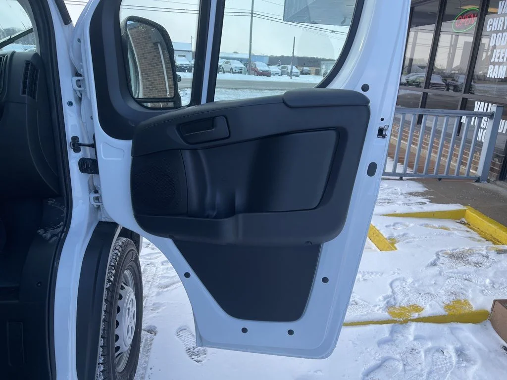 New 2025 Bright White Clearcoat RAM High Roof image 8