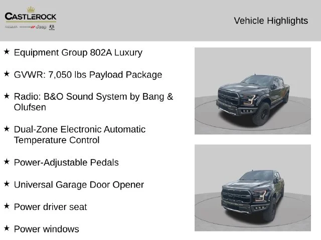 Used 2019 Black Ford Raptor image 2