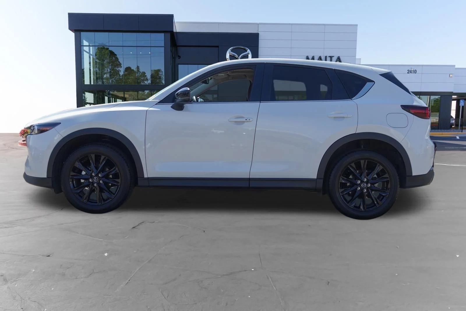 Certified Used 2025 Rhodium White Metallic Mazda 2.5 S Carbon Edition image 8