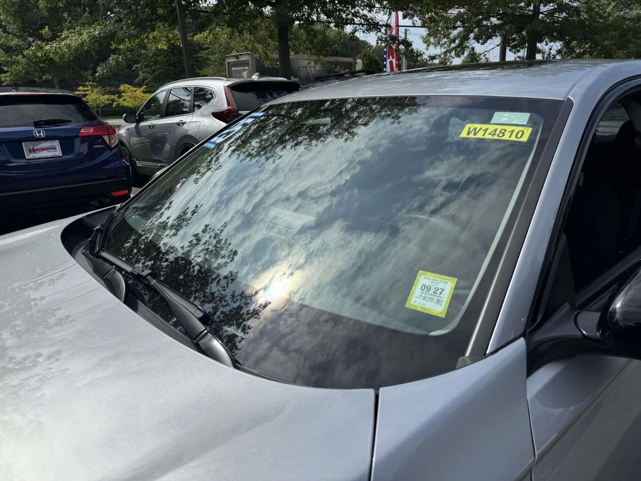 Used 2025 Solar Silver Metallic Honda SE image 16