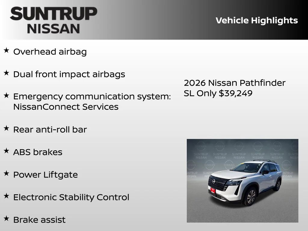 New 2026 White Nissan SL image 23