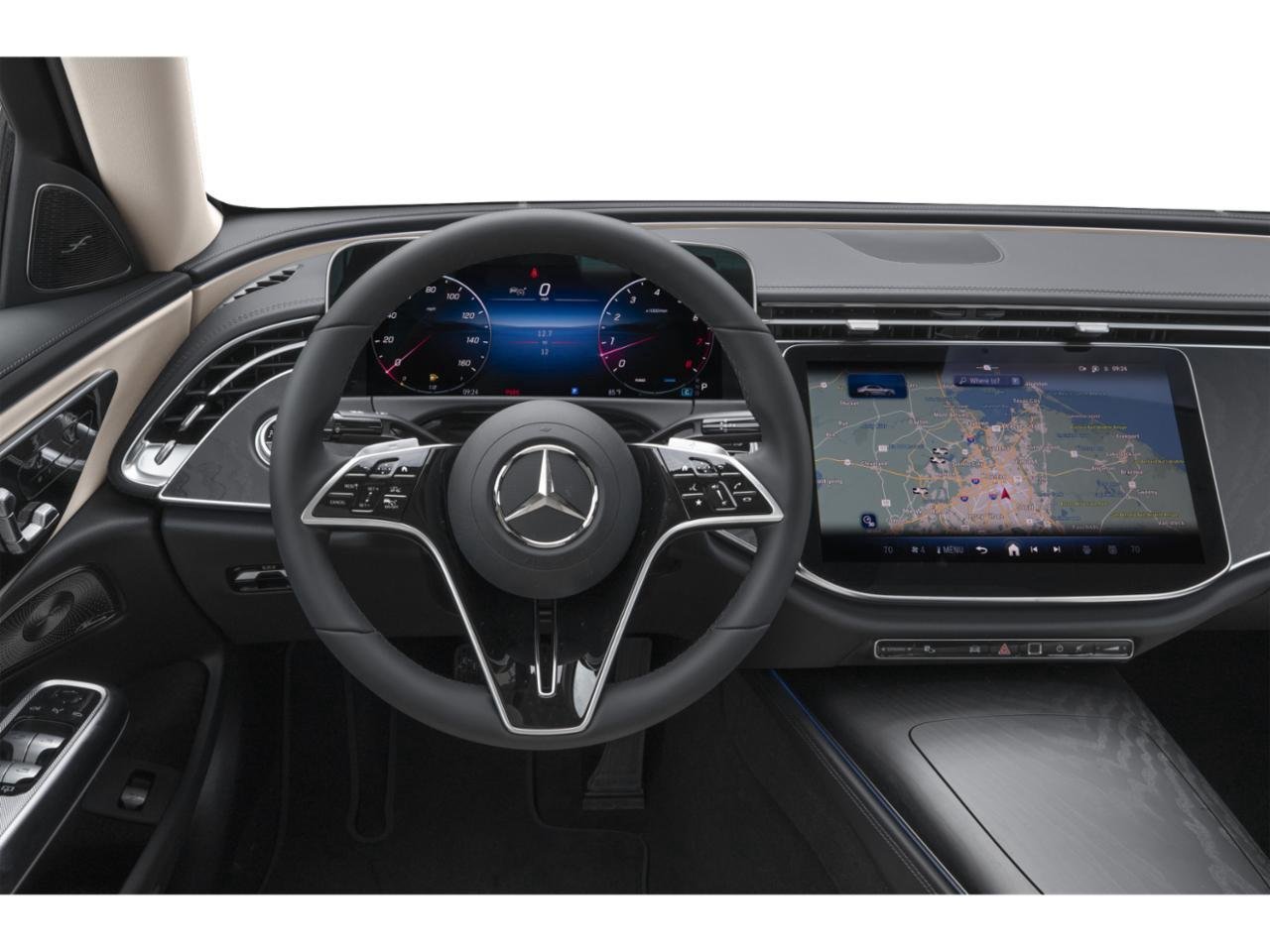 New 2027 Polar White Mercedes-Benz E 450 image 2