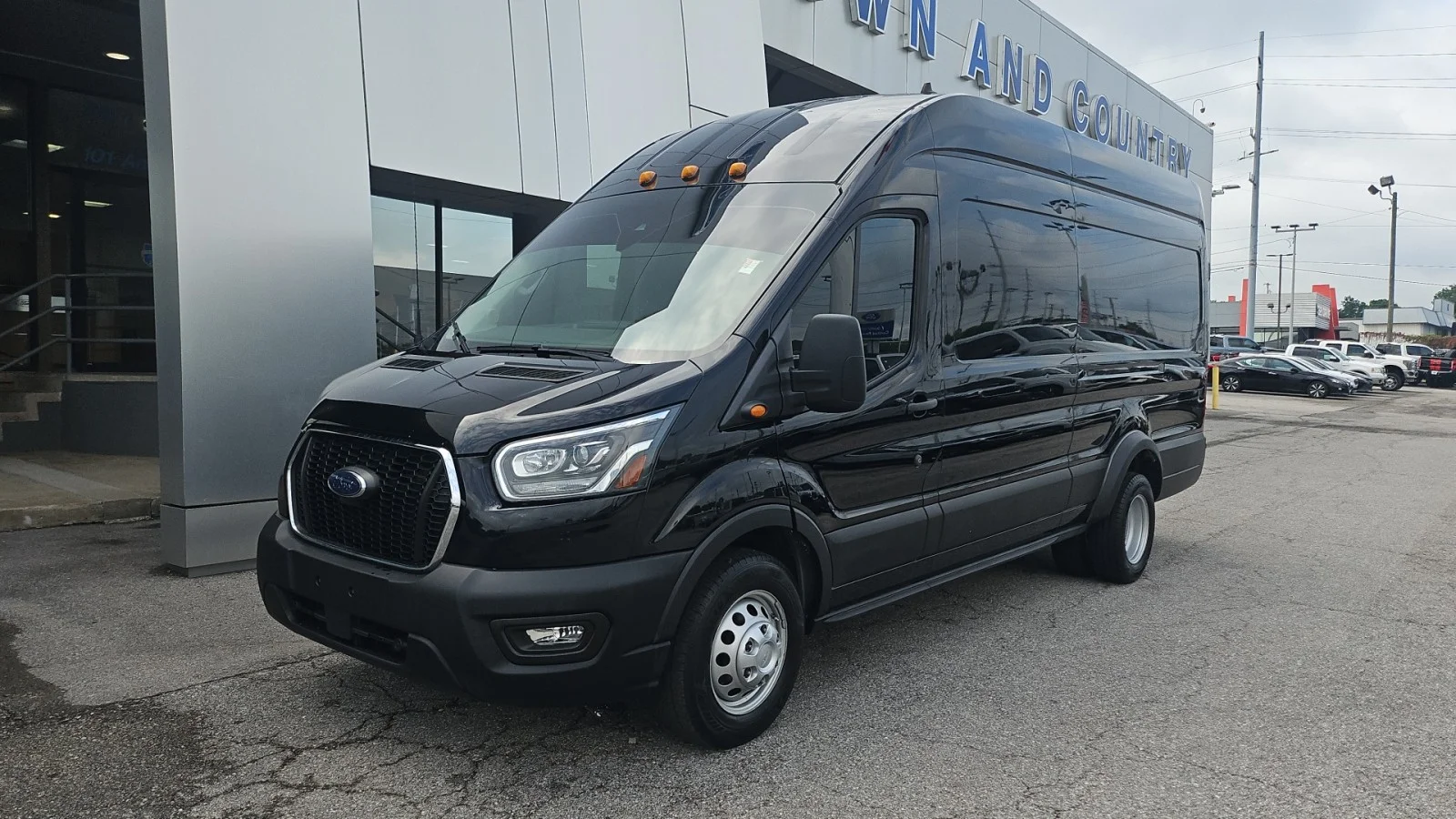Used 2023 Black Ford 2023 FORD TRANSIT-350 CARGO W/11,000 LB. GVWR EXT. image 8