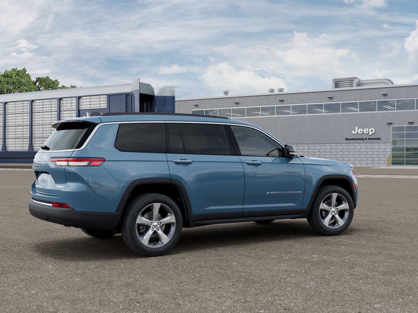 New 2026 Steel Blue Exterior Paint Jeep Limited image 4