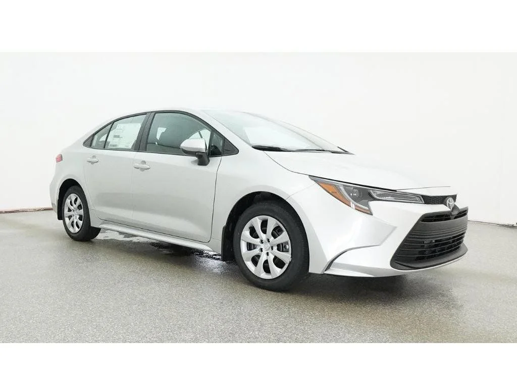 New 2026 Classic Silver Metallic Toyota LE image 36