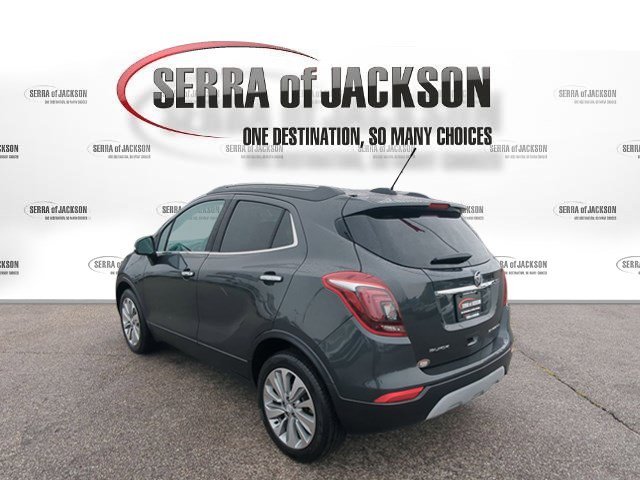 Used 2018 Includes (CM5) Black Carbon Metallic lower exterior accent color, Paint code W700S. Buick Preferred image 6