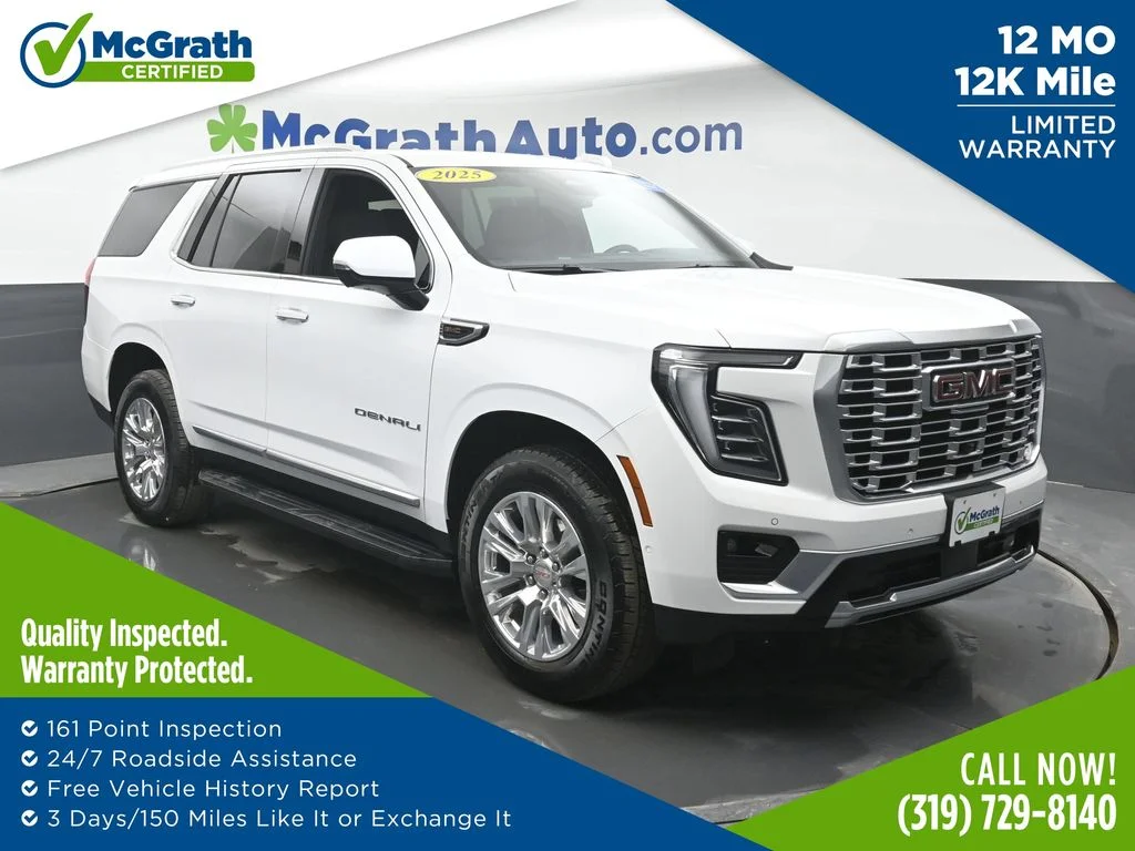 Certified Used 2025 White GMC Denali image 1