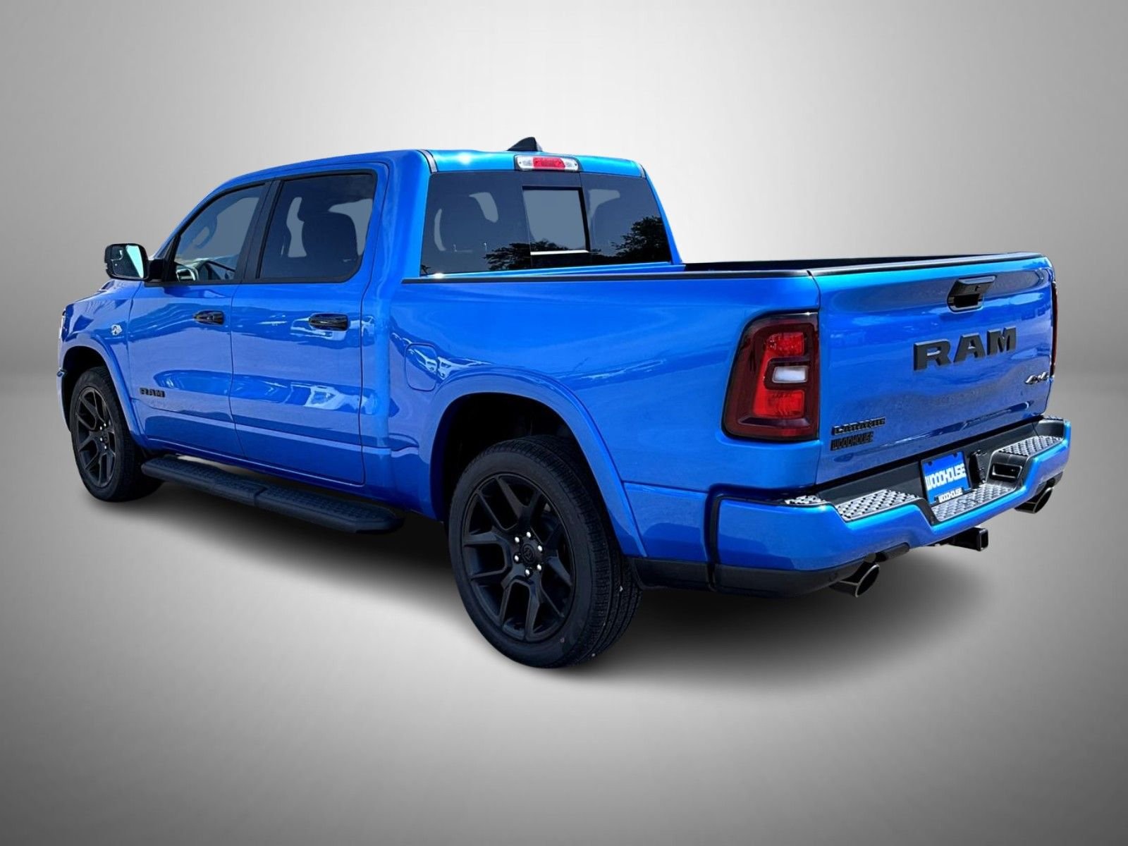 New 2026 Hydro Blue Pearl-Coat Exterior Paint RAM Laramie image 7