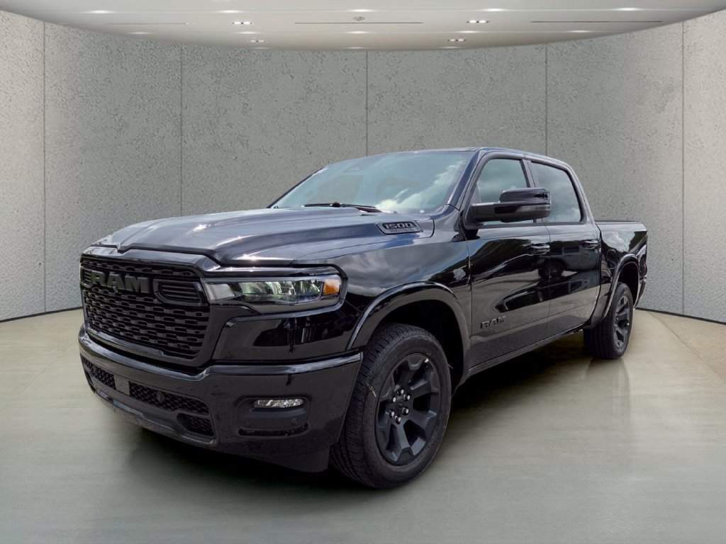 New 2027 Diamond Black Crystal Pearl-Coat Exterior Paint RAM Big Horn image 11