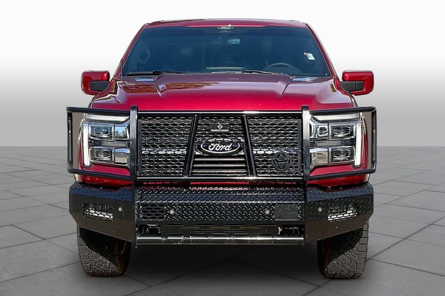 Used 2026 Ruby Red Metallic Tinted Clearcoat/Marsh Gray Ford King Ranch image 4