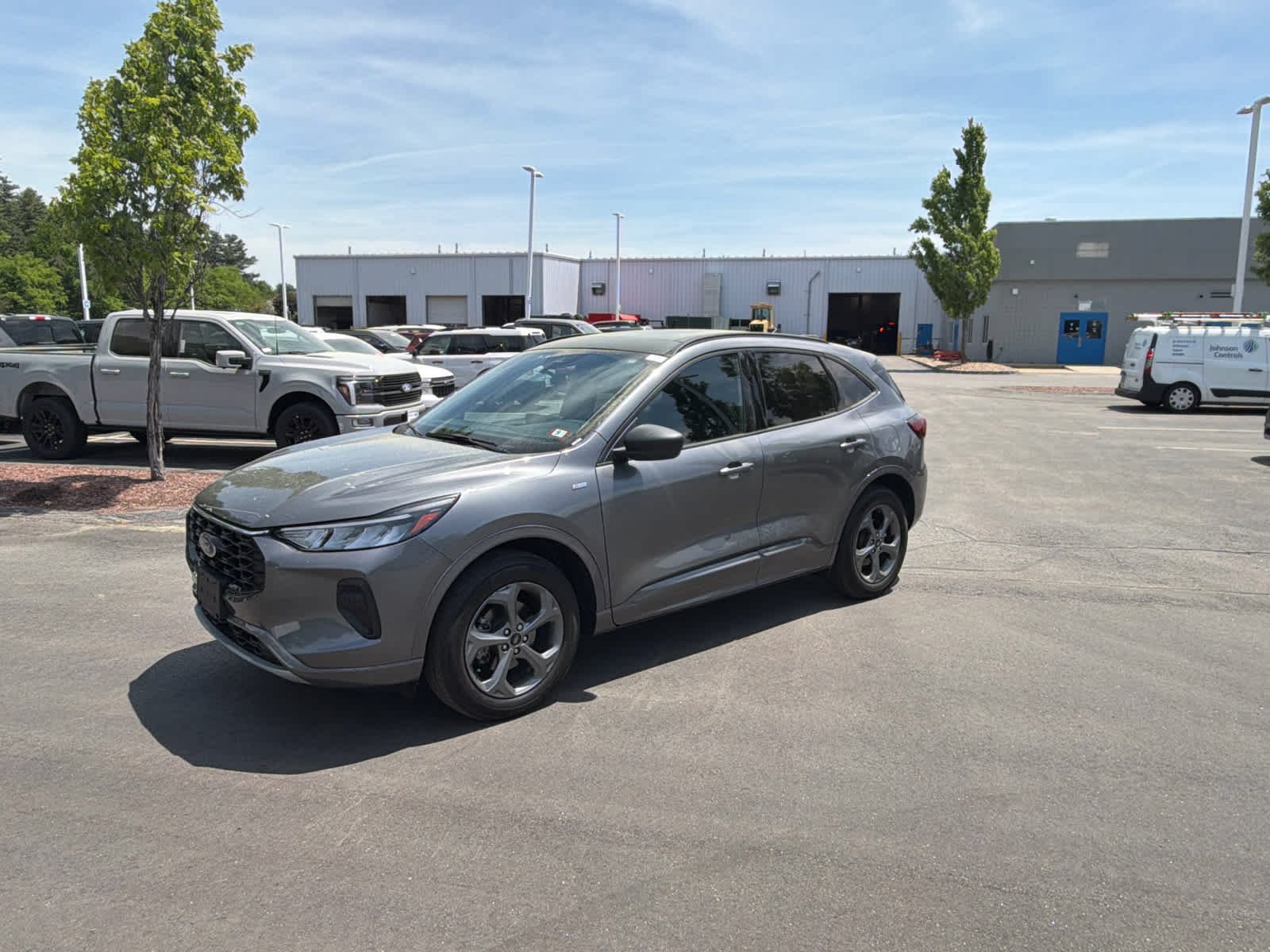 Used 2024 Carbonized Gray Metallic Ford ST-Line image 1