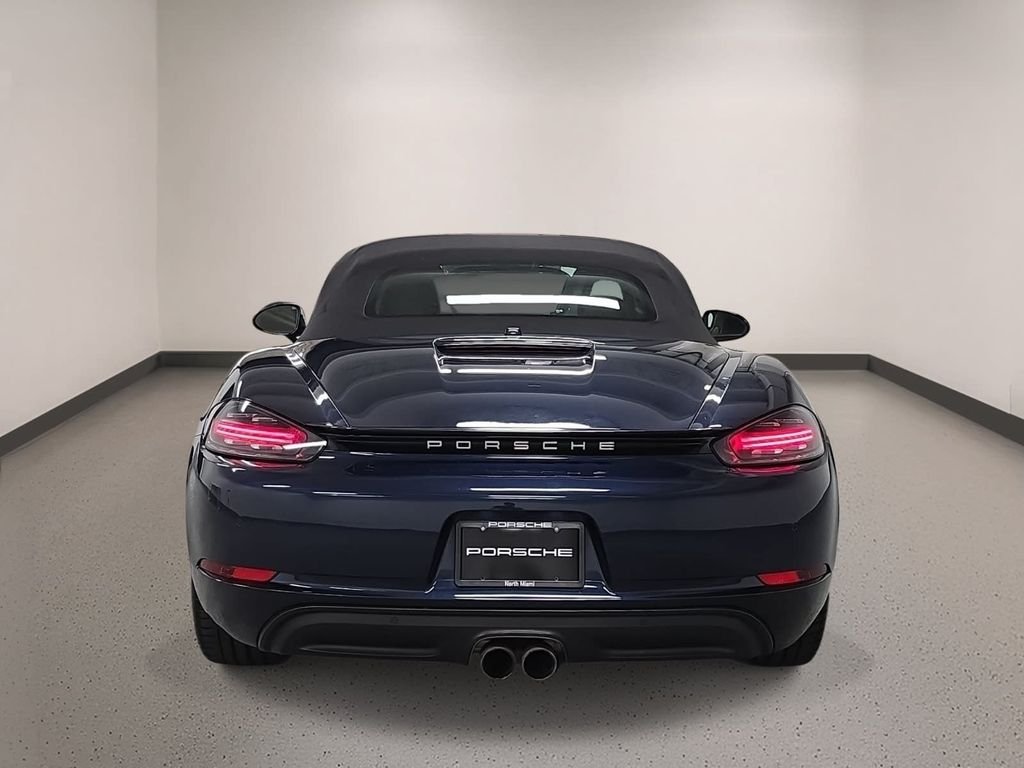 Certified Used 2021 Blue Porsche Boxster image 6