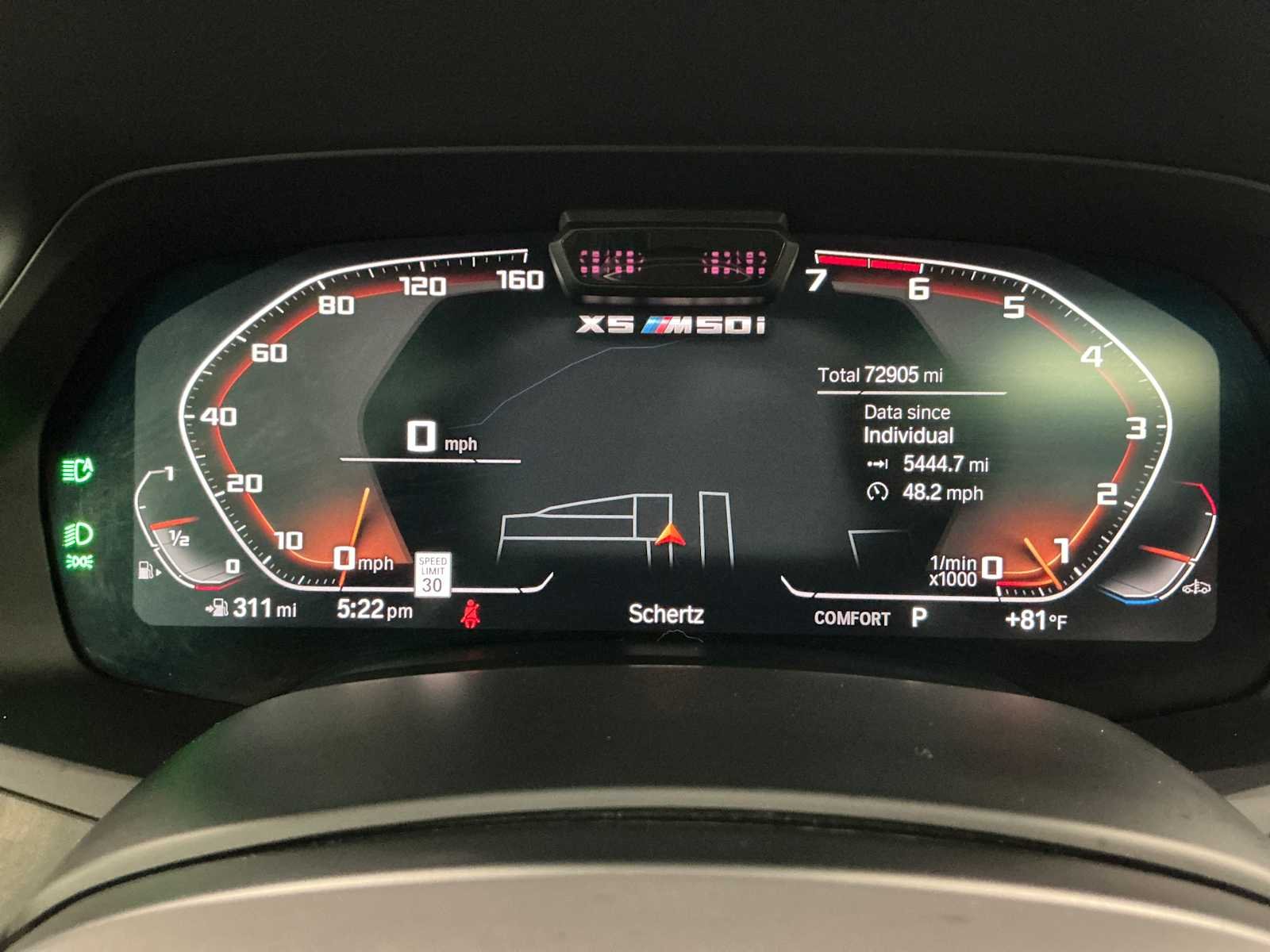 Used 2021 Alpine White BMW M50i image 12