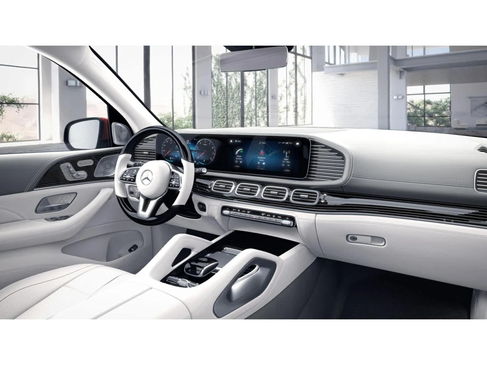 Used 2022 MANUFAKTUR Cardinal Red Metallic Mercedes-Benz Maybach GLS 600 image 5