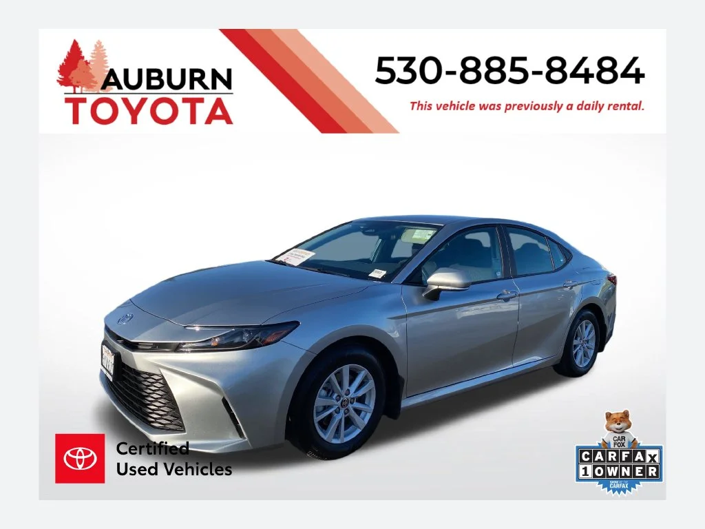 Certified Used 2026 Celestial Silver Metallic Toyota LE image 1