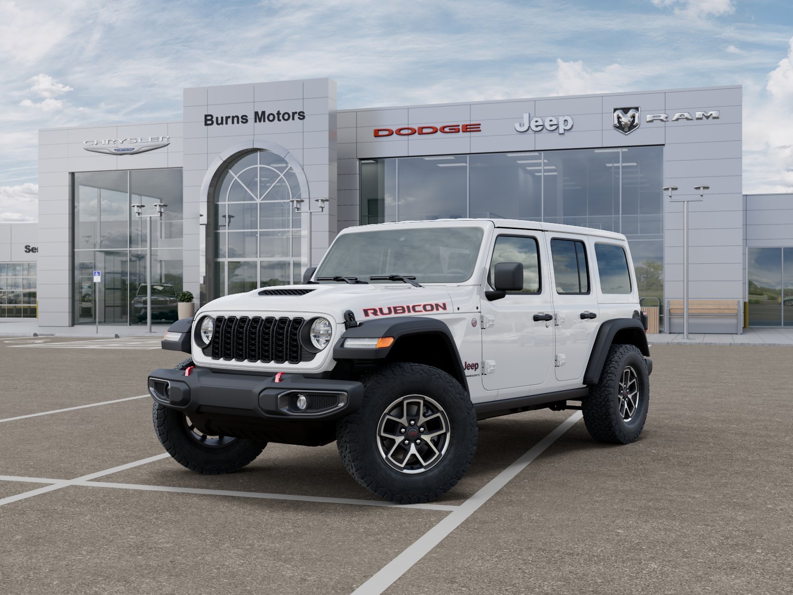 New 2026 Bright White Clearcoat Jeep Rubicon 4-Door image 27