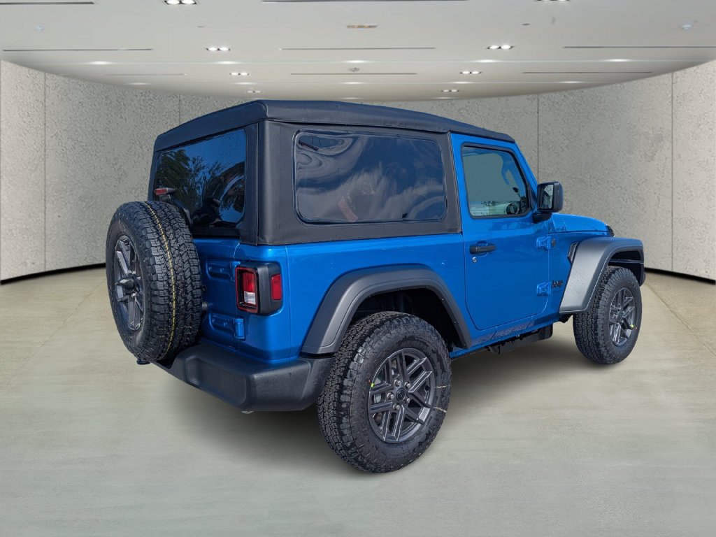 New 2026 Hydro Blue Pearl-Coat Exterior Paint Jeep Sport S image 4