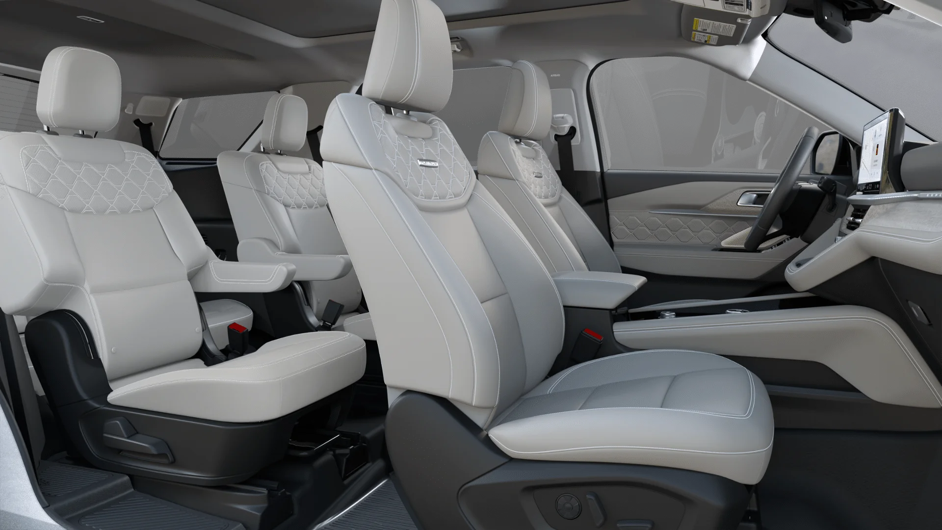 New 2025 Space White Metallic Ford Platinum image 6